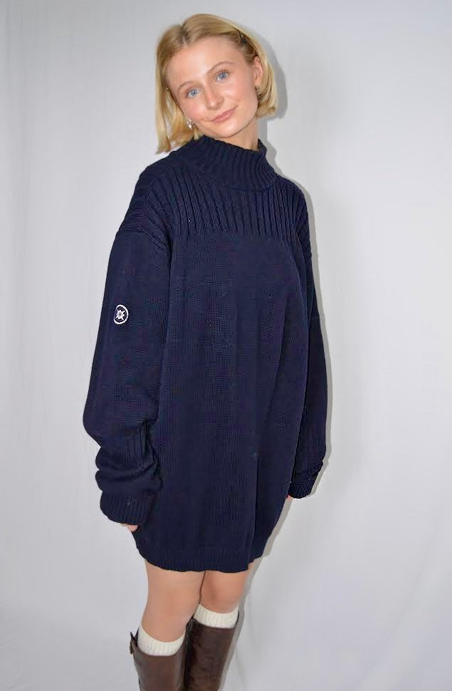 Sweater knit-dress, M