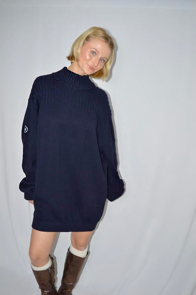 Sweater knit-dress, M