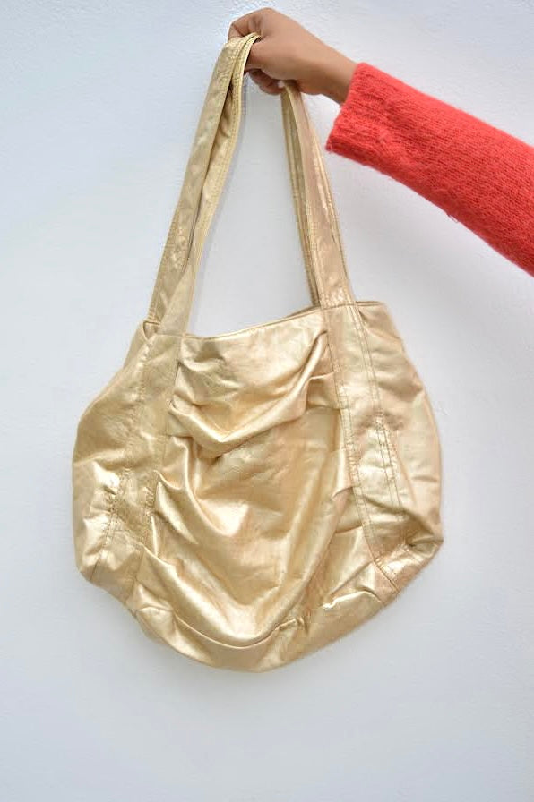 Shoulder bag Gold color