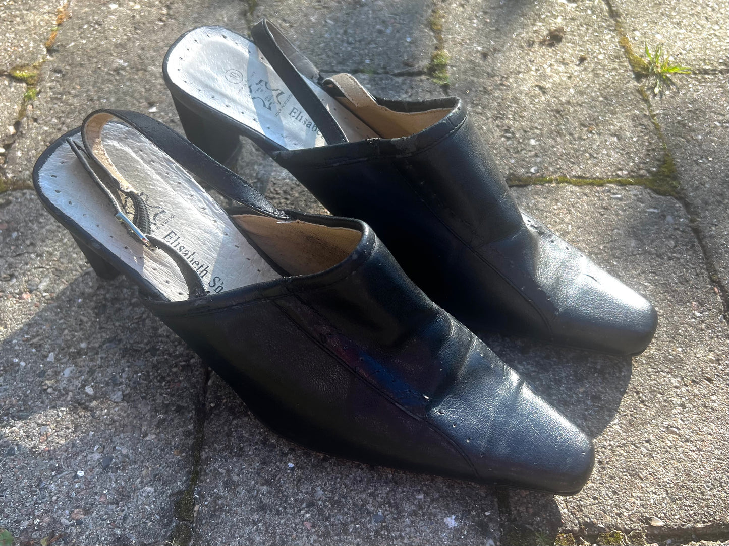 Black pointy heel, EU40