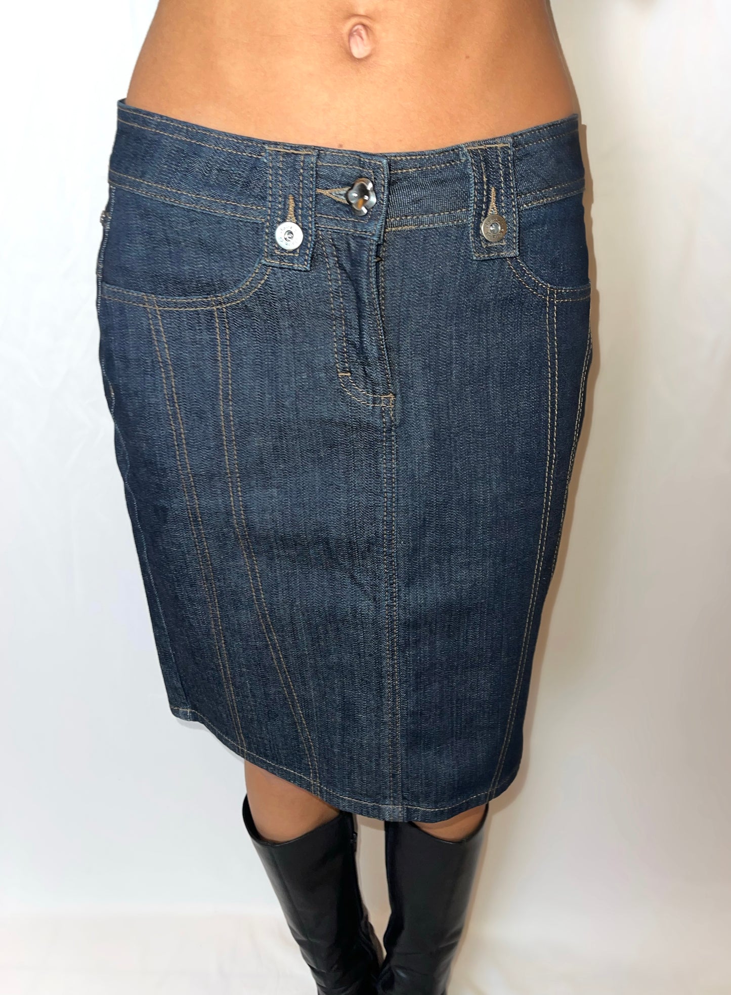Midi denim skirt, EU38