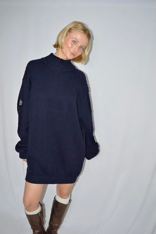 Sweater knit-dress, M