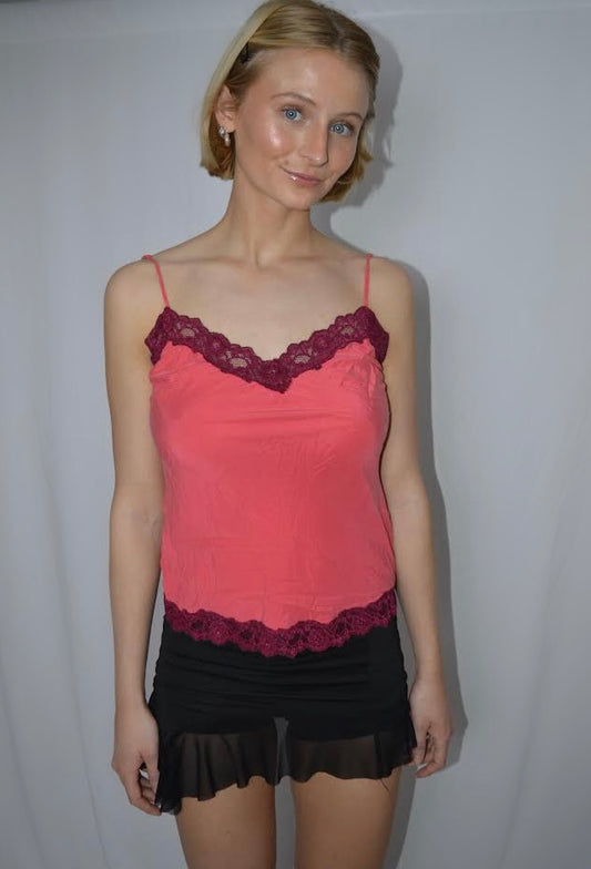 Top w/ lace details, M