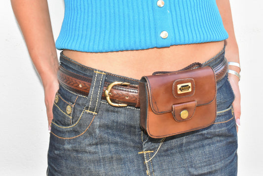 Brown beltbag