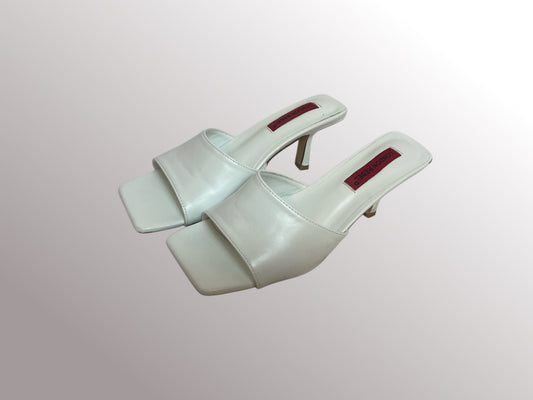 White London Rebel Mules, EU39
