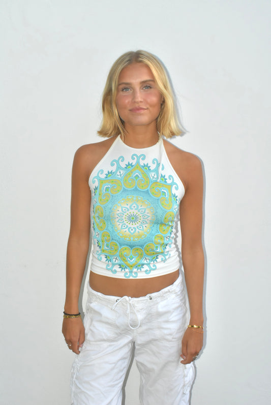 Summer top w/details, S/M