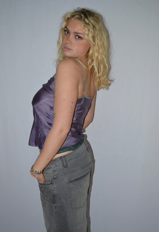 Violet top, M